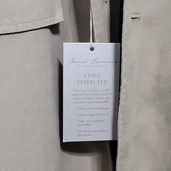 Daniel Cremieux Linen Sport Coat, Sz L - Picture 2 of 6